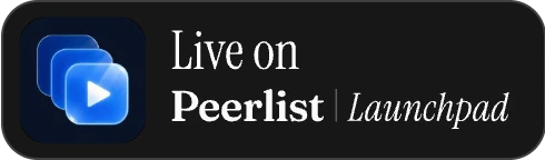 Supercut, live on Peerlist Launchpad